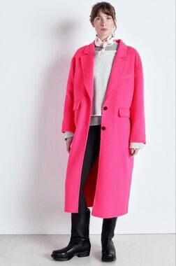 American vintage Hot pink DADOULOVE coat